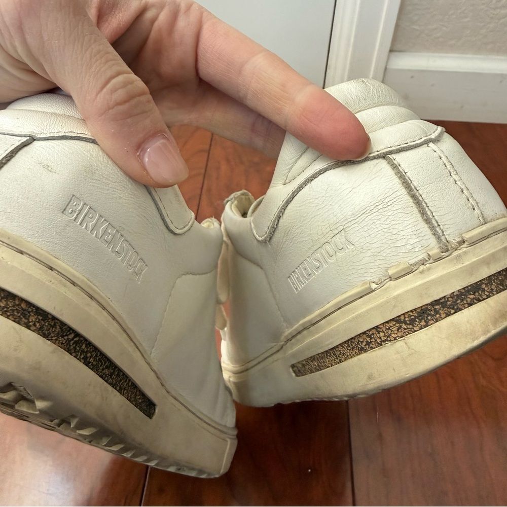 Birkenstock Bend Low Suede Leather Antique White Size 40 (Women’s 9, Men’s 7) - Picture 5 of 8